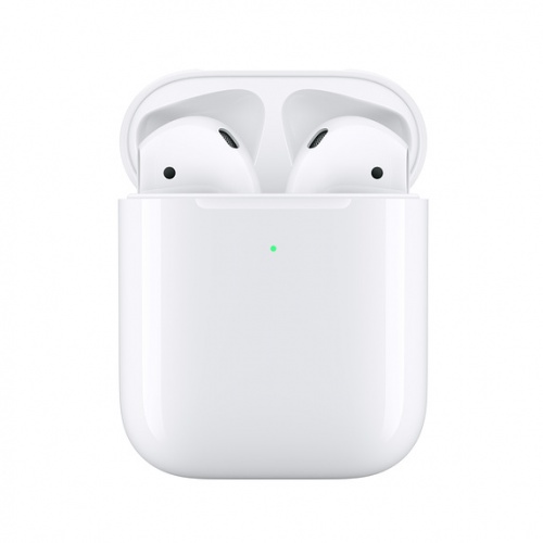 Наушники Apple AirPods (2019) в зарядном футляре фото 2