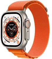 Apple Watch Ultra GPS + Cellular, 49 мм, корпус из титана, ремешок Alpine оранжевого цвета